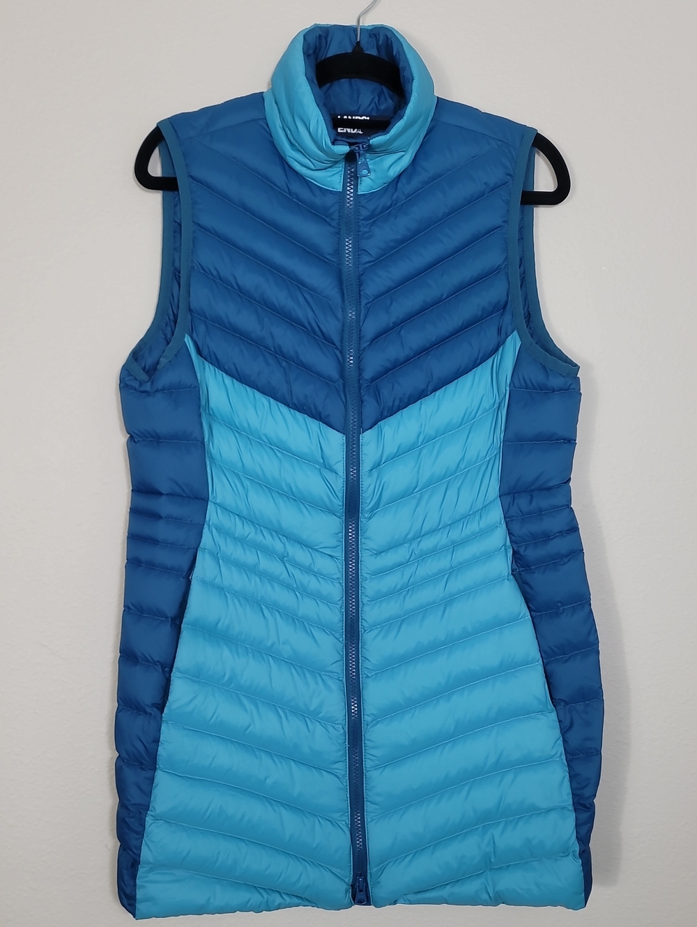 Lands End 800 Fill Down Feather Vest Size XS Outdoor